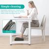 Ergonomic Foot Pillow Under Desk Premium Foam Core Footstool Mesh Fabric Height Adjustable for Office Lumbar Foot and Leg Pain