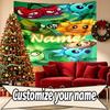 Custom Name Personalized Plants vs. Zombies Print Tapestry, Wall Art Decor, Bedroom, Dorm, Apartment, LivingRoom, Party Backdrop, Gift for Birthday