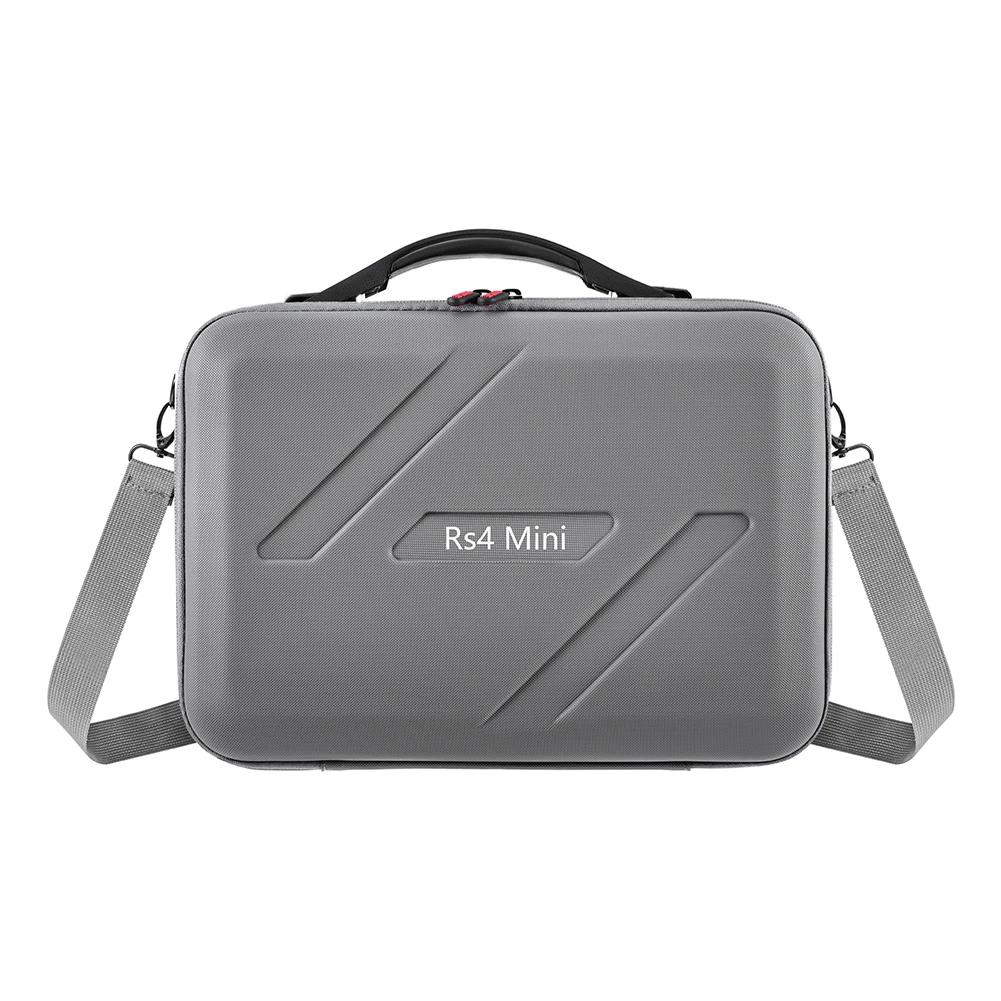 Shoulder Bag For DJI RS 4 Mini Storage Carrying Case Waterproof PU Travel Handbag For DJI Ronin 4 Mini Handheld Stabilizer Box