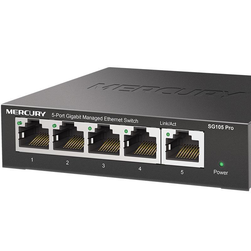 Mercury SG105 Pro 5-Port Gigabit Smart Managed Switch
