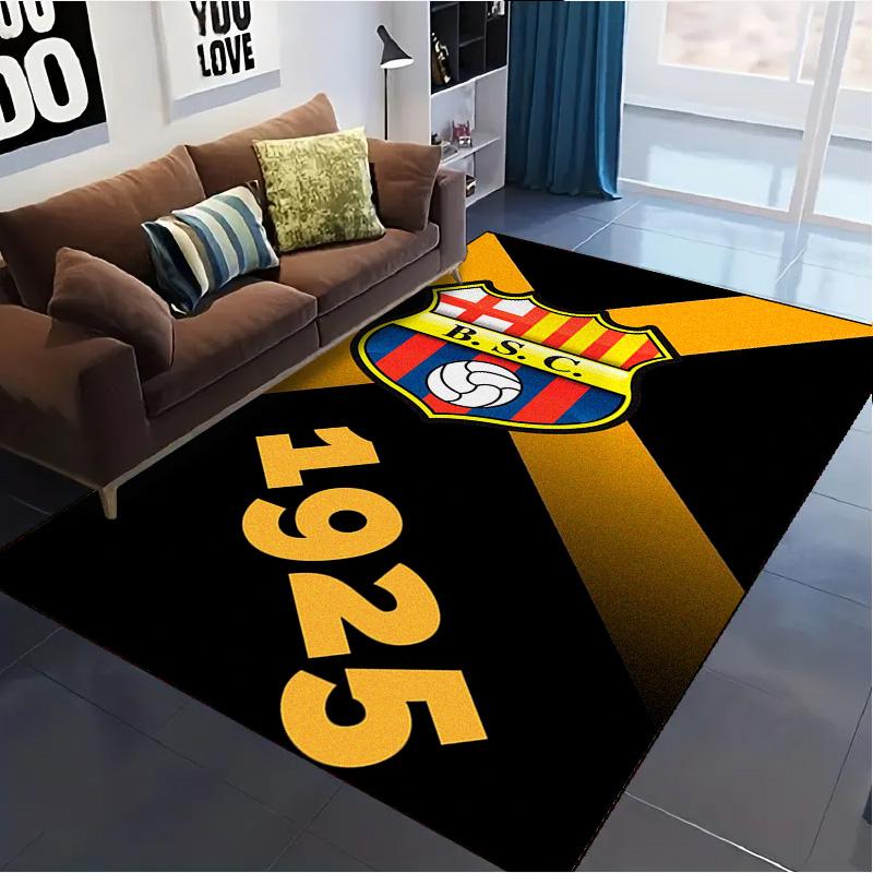Ковер Barcelona SC для гостиной, спальни, дома, украшение дивана, нескользящий коврик для игр детей