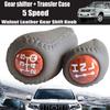 Для Toyota Land Cruiser Prado 120 2003 2004 2005-2009 черный деревянный цветной рычаг переключения передач багажника автомобиля ручка переключения передач головной рычаг
