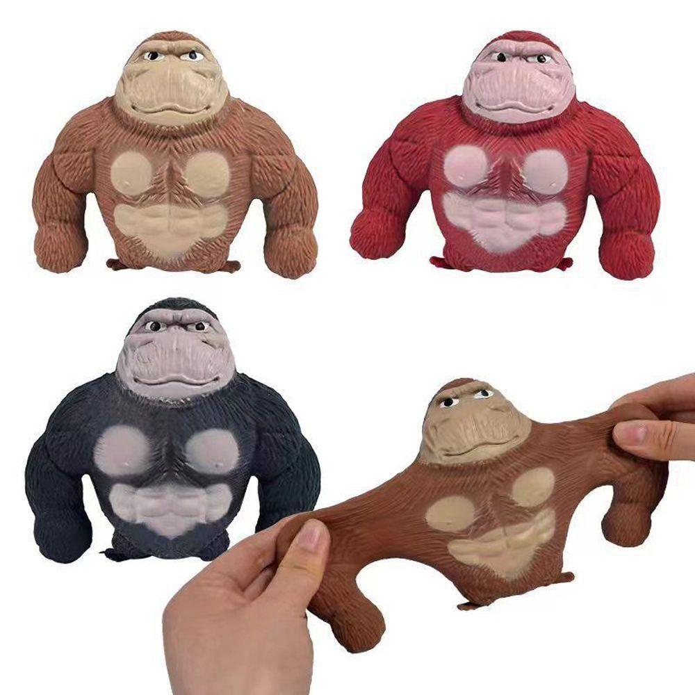 Influencer Sensory Toy Spongy Monkey Doll Vent Doll Chimpanzee Fidget Toy Monkey Antistress Toy