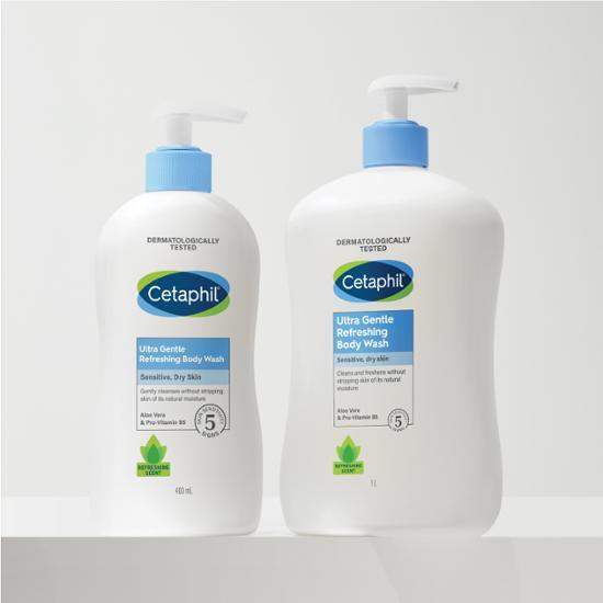 Cetaphil Мягкий гель для душа освежающий 400 мл