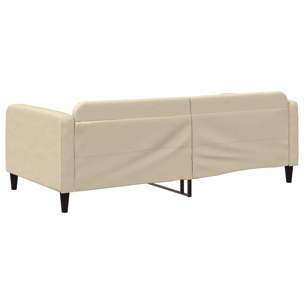 Daybed Cream 100x200 cm Fabric