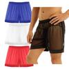 Men's Briefs Sheer Mesh Loose Lounge Boxer Shorts Panties Briefs Homewear Beachwear