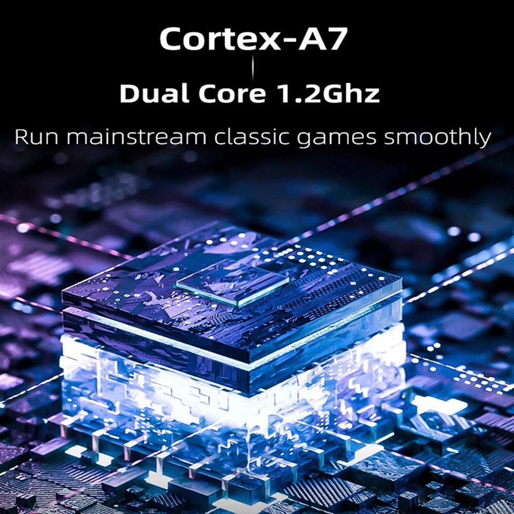 Mini Plus Handheld Game Console Mini+ 3.5-inch IPS Screen White with 64GB TF Card