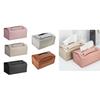 Waterproof Tissue Case PU Leather Tissue Dispenser Box Practical Paper Towel Holder Household Napkin Organiser Box