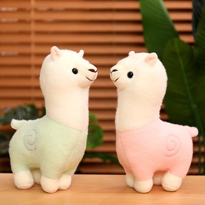 Имитация Альпака Кукла Плюшевая Игрушка *** Кукла Зоопарк Выставка Компания Детский Подарок