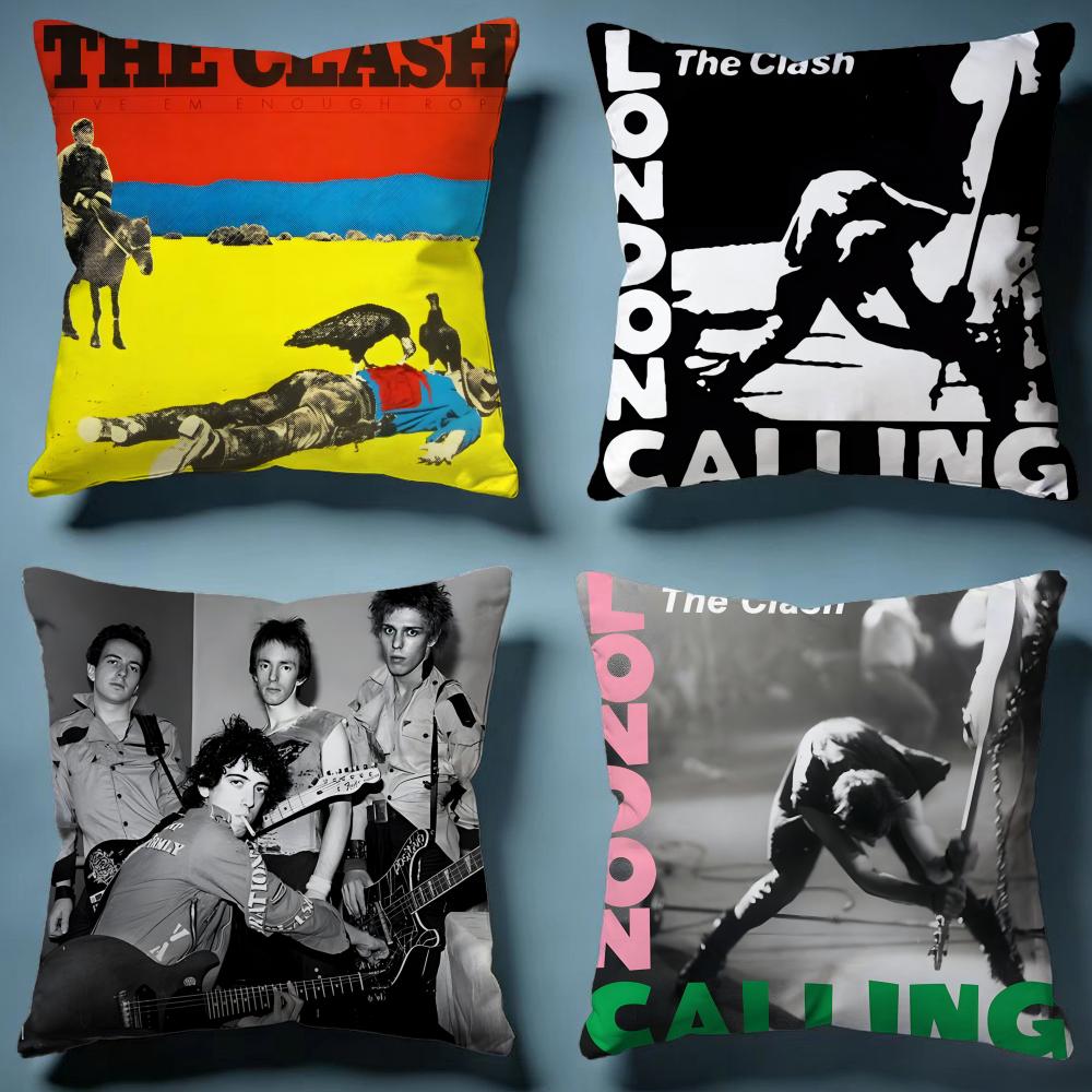 Stylish Tthe Clashful Cushion Cover Soft Decorative Pillow Case Suitable for Bedroom Sofa Car Travel Use