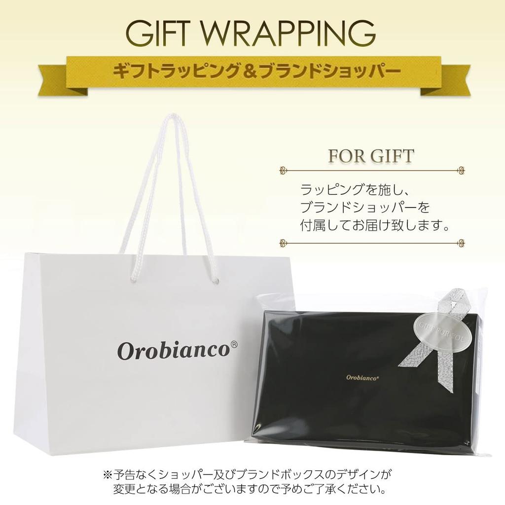 Orobianco Business Card Case with Branded Gift Wrapping Large Made In Black Shopper, Available, Capacity, Men's, ORS-040909, Japan, Leather,