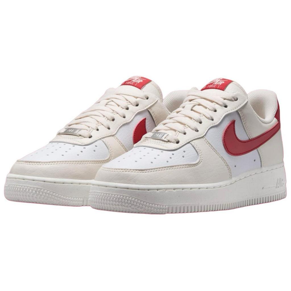 Nike Air Force 1 Low '07 Next Nature Pale Ivory University Red Women's Sneakers DC9486-109