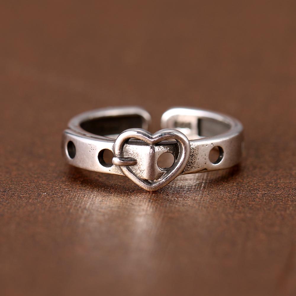 Любовь Ремень Пряжка Роскошные Дамы Кольцо Пара Обручальное Вечерние Ювелирные Изделия