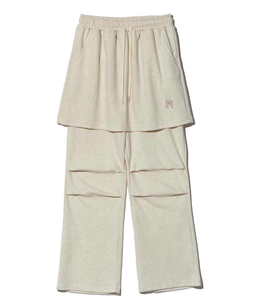 PEACE MAKER Parachute Sk Boot Pants (Oatmeal)
