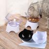 Non-Slip Double Cat Bowl Dog Dishes with Stand Pet Feeding Water Bowl for Cats Dogs Food Bowls Feeder Product