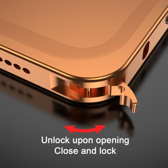 Металлический чехол для телефона для IPhone 17/17 Pro/17 Max/17 Air Съемная крышка объектива и чехол для телефона с теплоотводом Ультратонкая защитная рамка