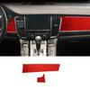 Red For porsche panamera 2010-2016 Car Styling Accessories Carbon Fiber Black Interior Various Parts Decorative Stickers