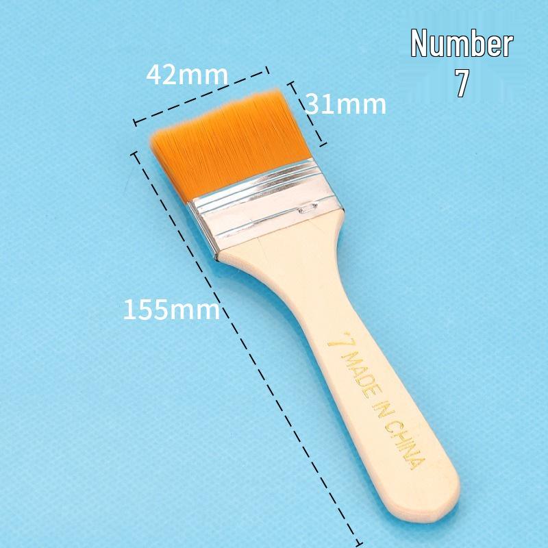 Набор нейлоновых кистей для масляной живописи №. 1–12