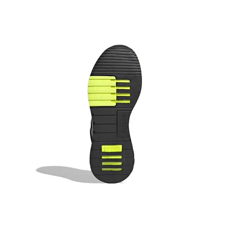 Adidas Neo Racer TR21 Lace-Up Flat Fabric Low-Top Casual Running Shoes Men Sneakers Black White GX0651