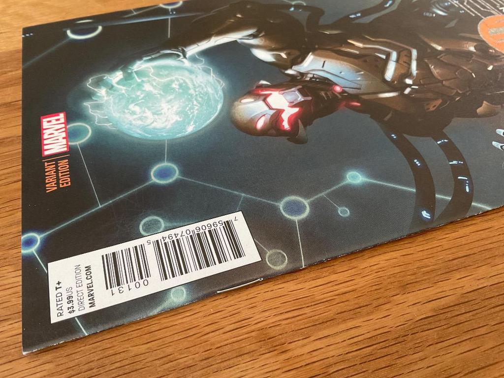 [USED] Age of Ultron 1 Rare Incentive Cover American Comic Leaf