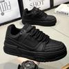 Men's Shoes 2025 Spring and Autumn New Fashion Versatile Casual Board Shoes Retro Lace Up Thick Soled Sports Shoes