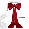 Bow 50x38cm Giant Bow Wall Backdrop Pink Iridescent Wine Red B Ribbon Wall Decoration Large Velvet Champagne Color