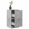 VidaXL Apothecary Cabinet Concrete Grey 40x41x77.5cm Engineered Wood, Apothecary Chest, Apothecary Furniture, Chest with 855190
