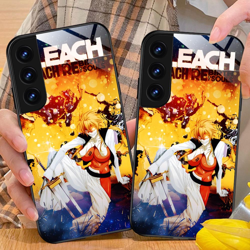 Чехол для телефона Bleach Tier Harribel для Samsung Galaxy S26 S25 S24 S23 S22 S21 S20 Note20 Plus FE Ultra Стеклянный Цветной Чехол