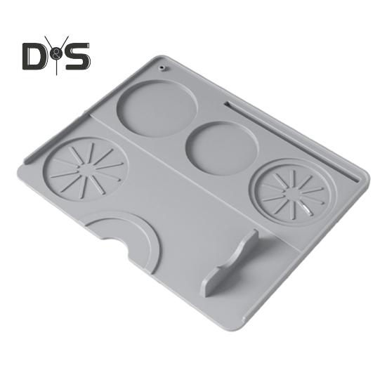 Коврик для трамбовки эспрессо, нескользящий силиконовый коврик для трамбовки кофе, коврик для станции трамбовки эспрессо, инструмент бариста для кухонного бара на столешнице