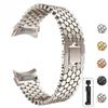 Quick Fit Stainless Steel No Gaps Band for Samsung Galaxy Watch 6 Classic 47mm 43mm 4 42 46mm 5 Pro 45mm 40 Mm 44mm Correa