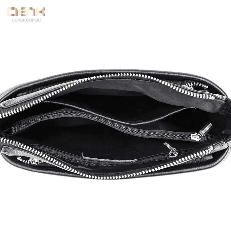 Leather women's bag new design sense versatile mother bag first layer cowhide single shoulder crossbody women's bag