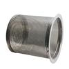 Talea Perforated Drain, 13.4cm Diameter x 12.7cm Height, Stainless Steel Drain Garbage Disposal, QS093C010