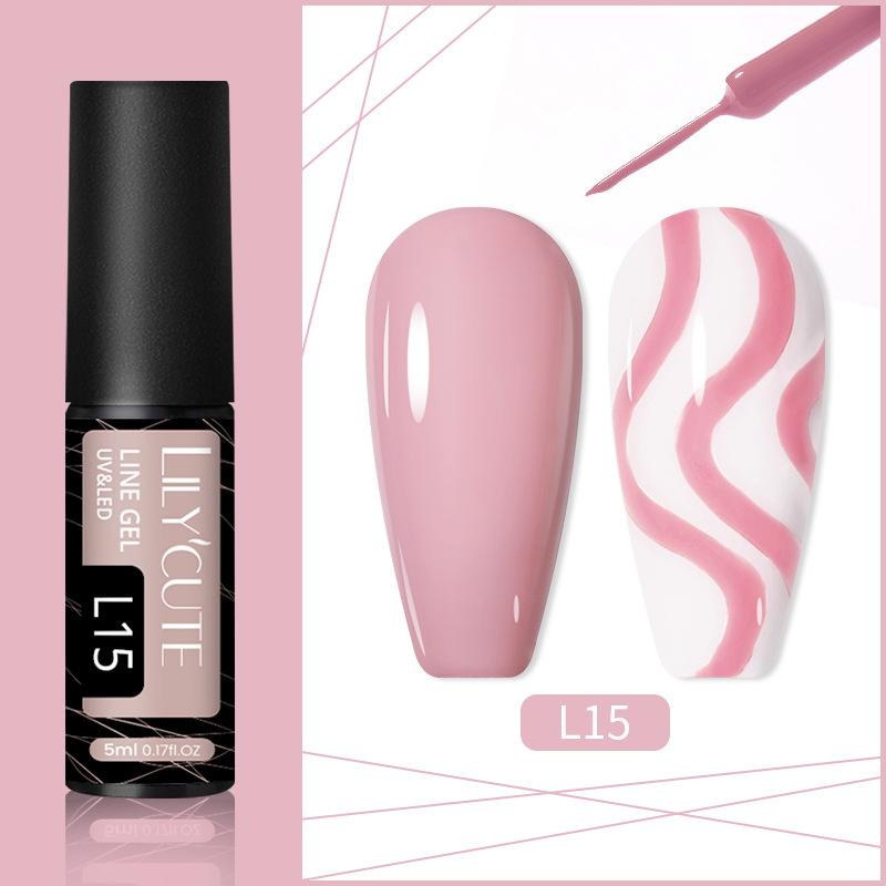 Полный набор эластичного клея-кисточки, флуоресцентный клей-крючок для нейл-арта, окрашенный клей для маникюра своими руками, фототерапевтический лак для ногтей