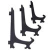 Kitchen Plastic Black Easels Dishes Plate Holder Display Stand Picture Frame Stand