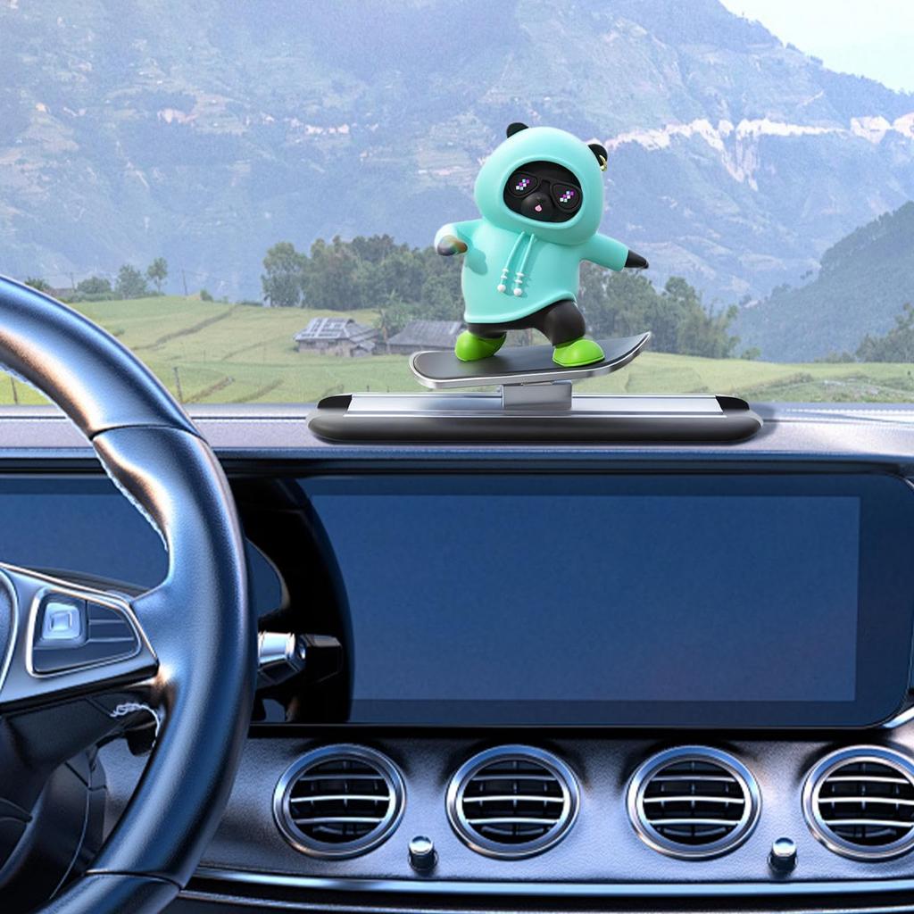 Скейтборд медведь украшение на приборную панель скейтборд медведь украшение для автомобиля скейтборд медведь украшение для автомобиля приборная панель автомобиля