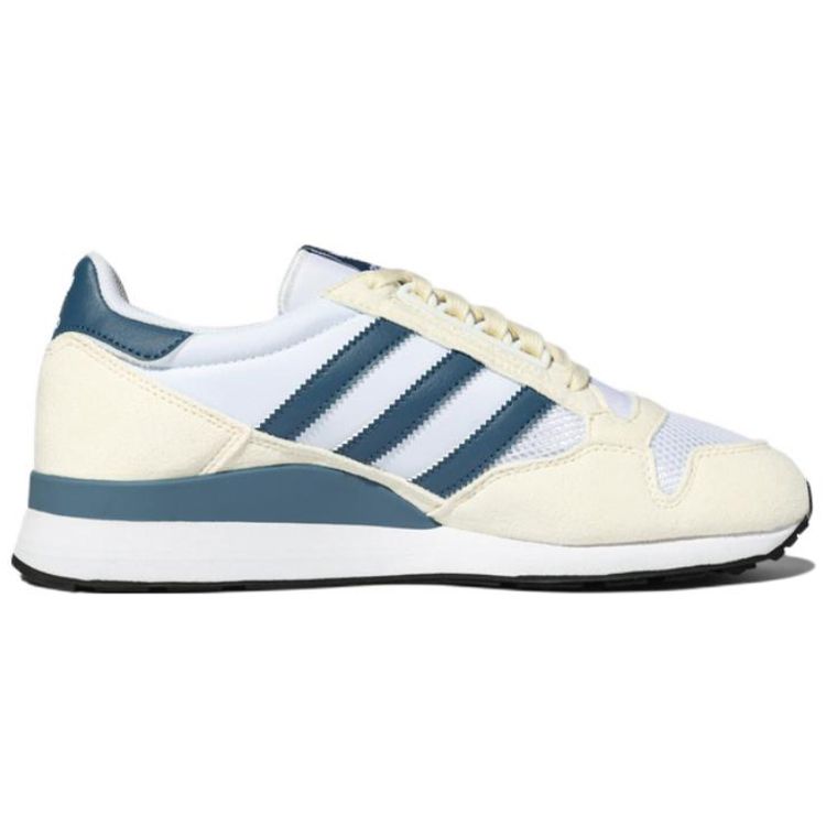adidas Originals ZX 500 Удобная повседневная носка Прочные низкие лайфстайл кроссовки Унисекс кроссовки Белый Синий HP9058
