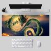 Японский кожаный коврик для мыши Dragon Ball Z Большой Сон Гоку Мультфильм Анимация Горячая Кровь Вегета Черепаха Фея Дракон Анимация Настольный коврик Водонепроницаемый