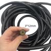High-Elastic Natural Latex Spear Gun Rubber Band, 3x12mm for Diving and Fishing