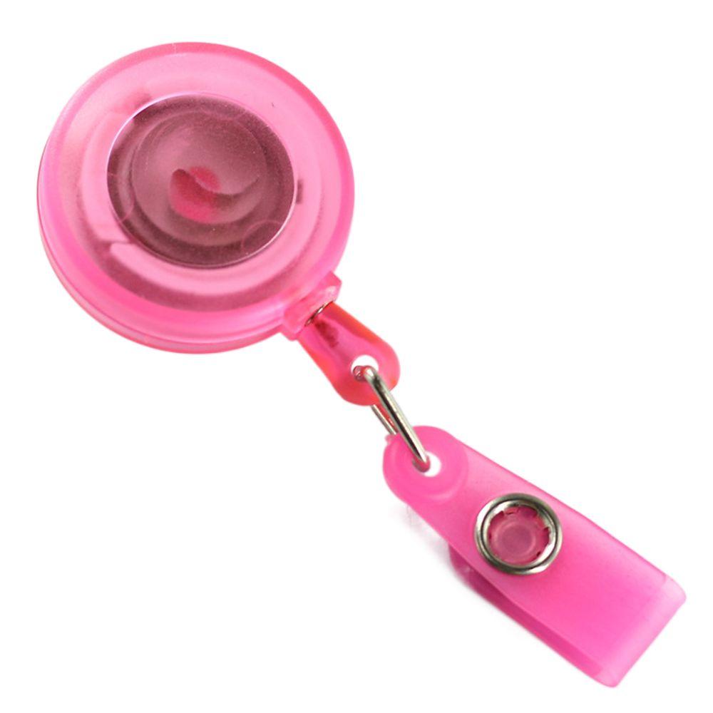 Belt Clip Retractable Badge Reel Key Ring Easy-to-pull Buckle ID Card Holder  School Student