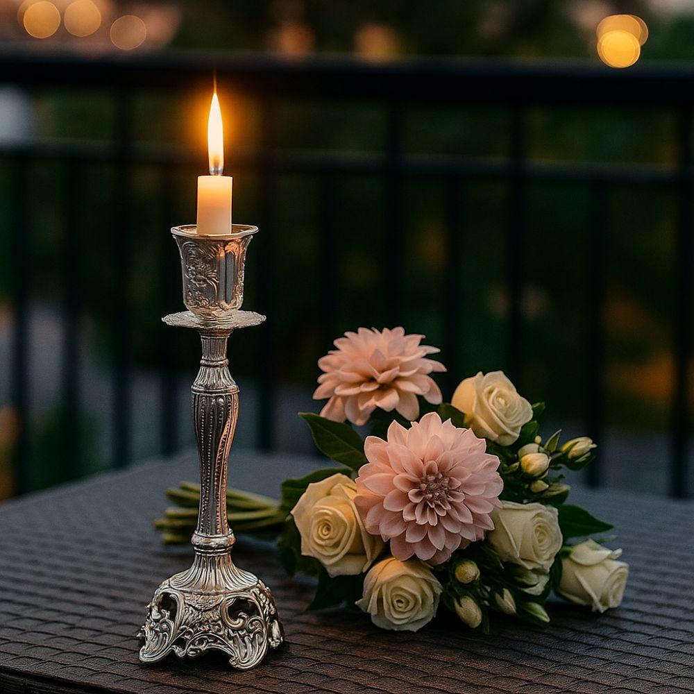 Ретро Ретро Подсвечник Европейский Стиль Металлический Подсвечник Свадебный Подсвечник Юбилейный