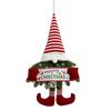 Led Lighted Christmas Hanging Ornament Warm Led Lighted Faceless Gnome Christmas Hanging Ornament Front Door Christmas Decor