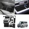 BIXUAN Pocket Mats for Suzuki Spacia Custom Spacia MK54S Console Spacia Custom MK94S Rubber MK94S Door Pocket MK54S Spacia Tray Mat MK54S/94S/Spacia