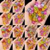 Creative Mixed Colours Necklace Bracelet Pendant For Jewelry Making Transparent DIY Crafts Wholesale Loose Beads 20/40Pcs Drop Heart Arrow