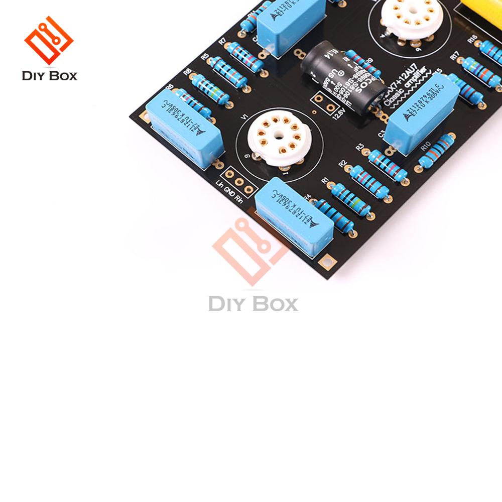 The latest version Classic Circuit Tube Preamplifier Preamp Board DIY Kits For 12AX7 / 12AU7 Tube Adjust your favorite voice