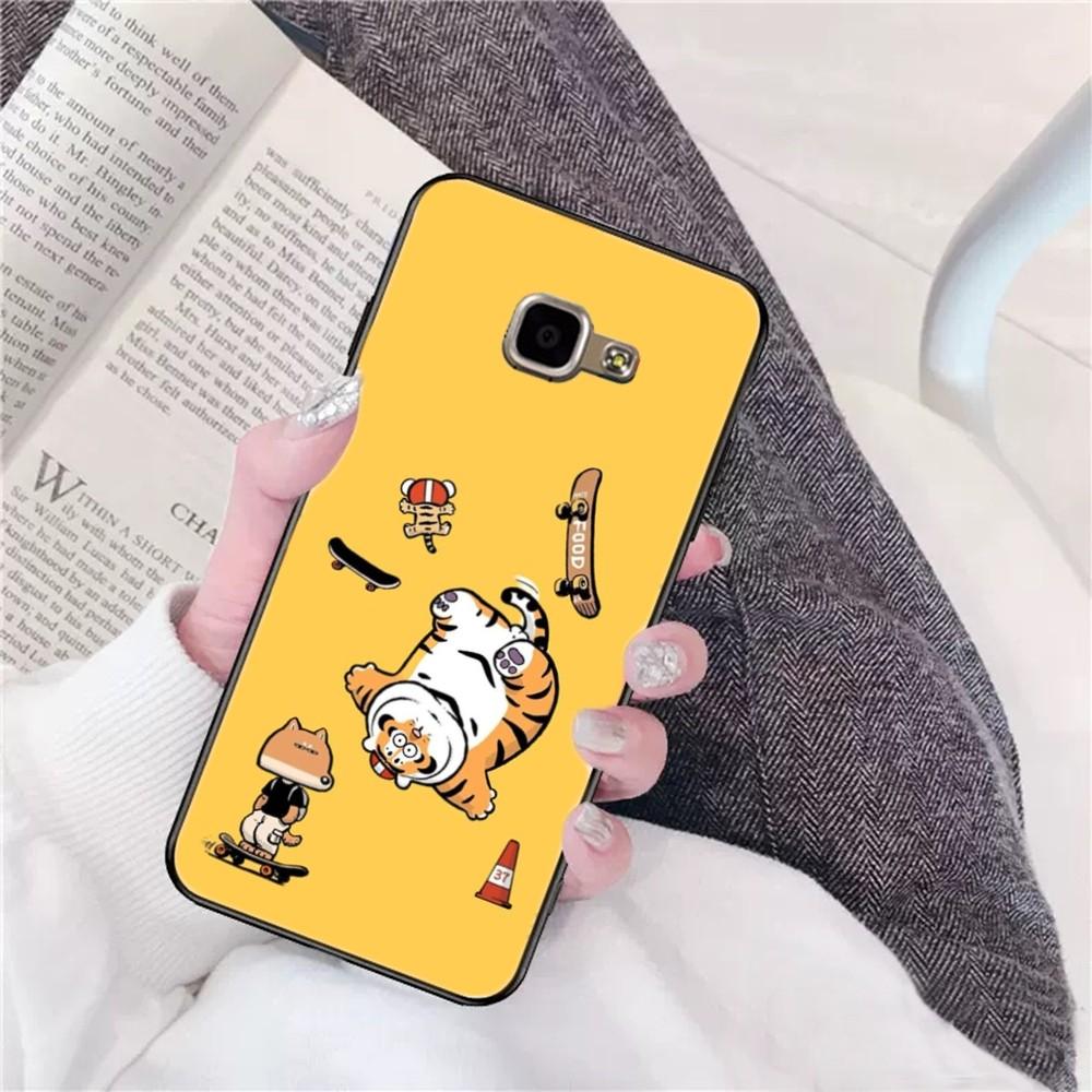 Чехол для телефона с мультяшным толстым тигром для Samsung A 10 11 12 13 20 21 22 30 31 32 40 51 52 53 70 71 72 73 91 13