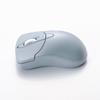 Sanwa Supply Bluetooth 5.0 Mouse, Quiet, 3 Buttons, Blue LED, Compact, "IO Plus" Series, Sky Blue, MA-IPBBS303BL