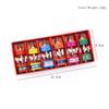 8x3cm Christmas Wooden Carousel Horse Miniature Ornaments Christmas Tree Hanging Pendants New Year Gift Toy For Kid Home Decor