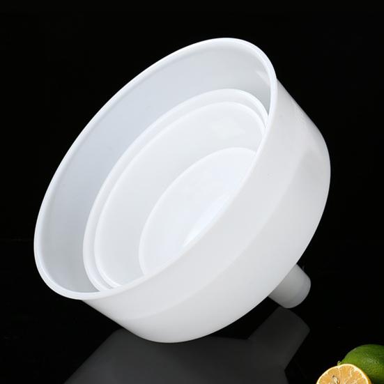 Набор пластиковых воронок пищевого класса с широким горлом для переливания жидкостей, масла, вина