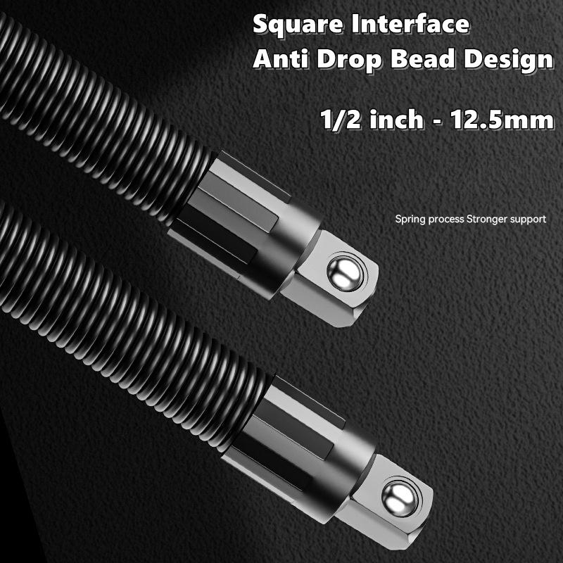 Гибкий удлинитель Гибкие удлинители для торцевых головок 1/2 дюйма Гибкий удлинитель для торцевых головок Удлинитель для гаечного ключа