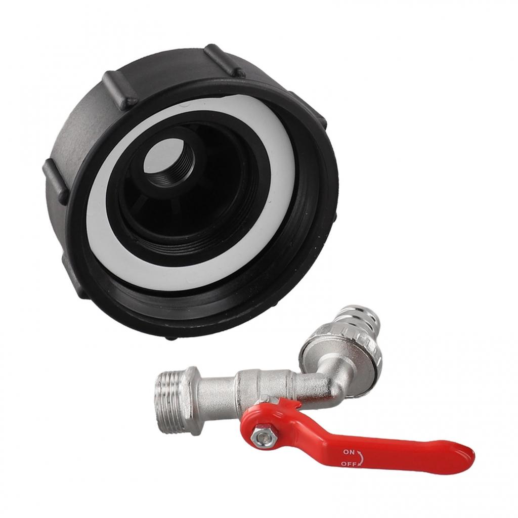 IBC Tote Tank Hose Valve Adapter for Efficient Garden Irrigation Tasks